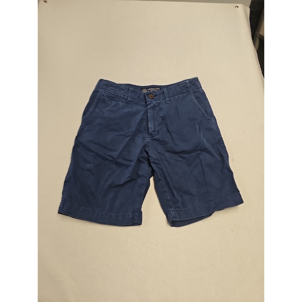 American Eagle Shorts Mens 30 Blue Heavy Chino Flex Stretch Classic